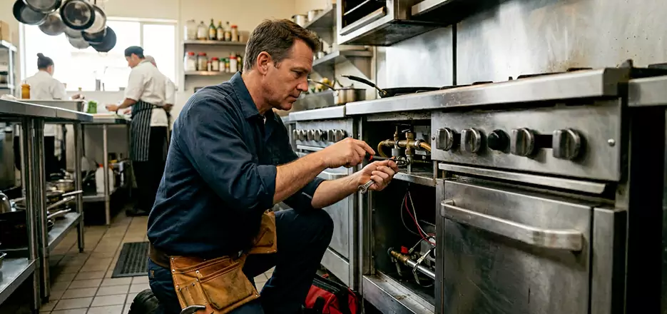 Emergency Commercial Stove Repair in Greenwich