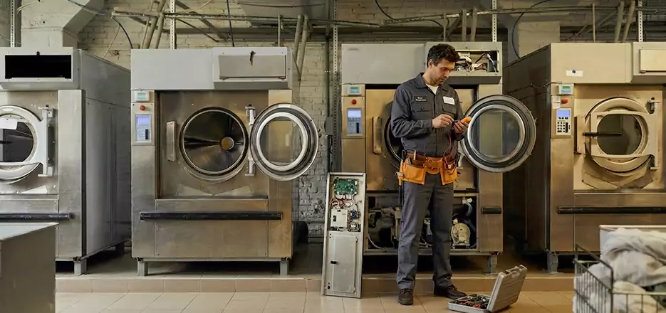 Commercial Washer Control Board Repair in Greenwich